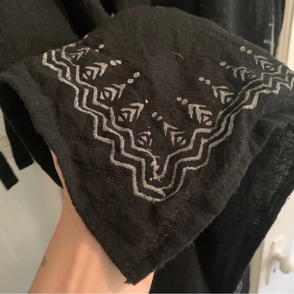 Matching cotton set - bell sleeve tie top with Thai fisherman pants - free size - Picture 8 of 10